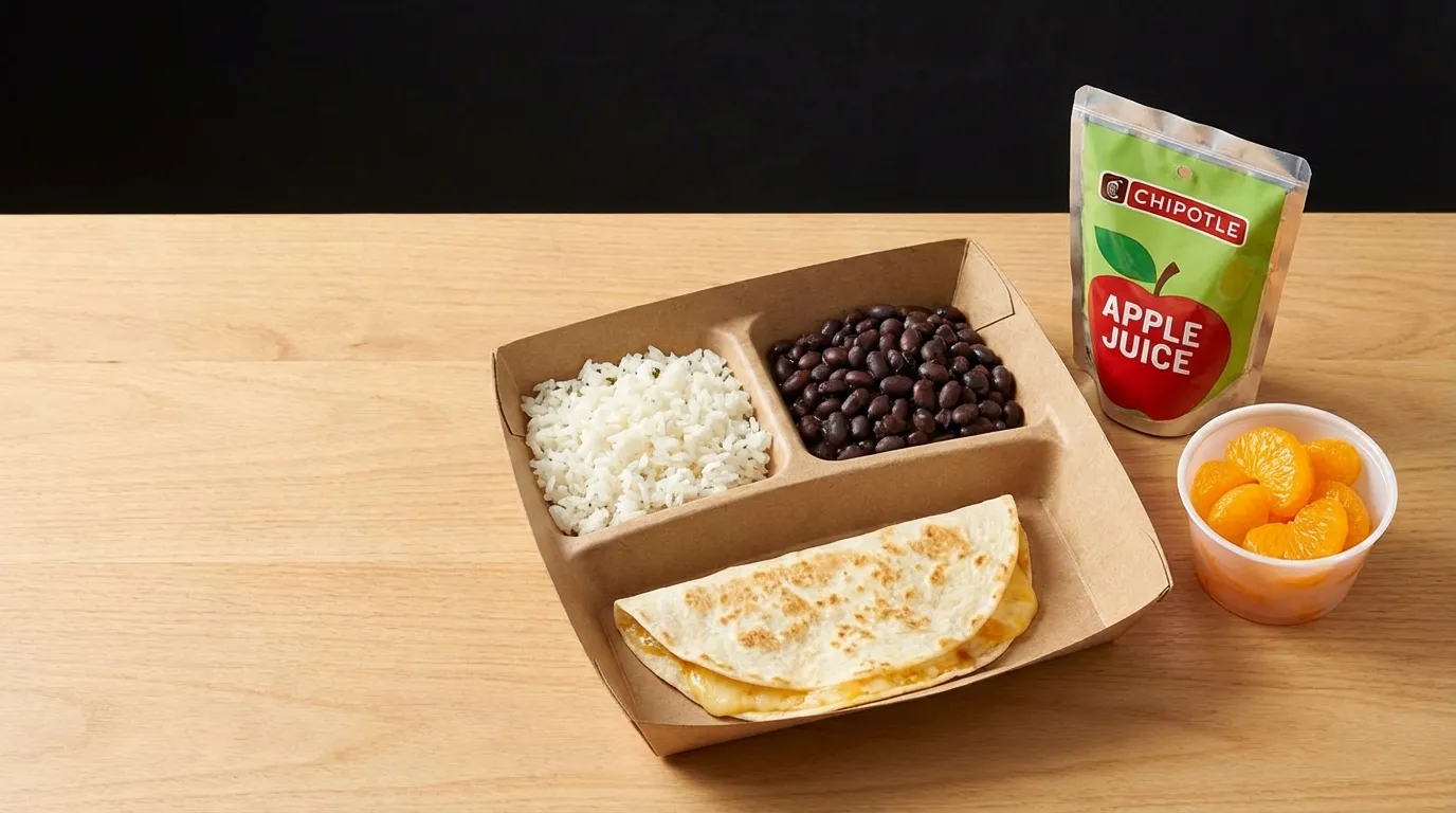 Chipotle Kids Menu Nutrition